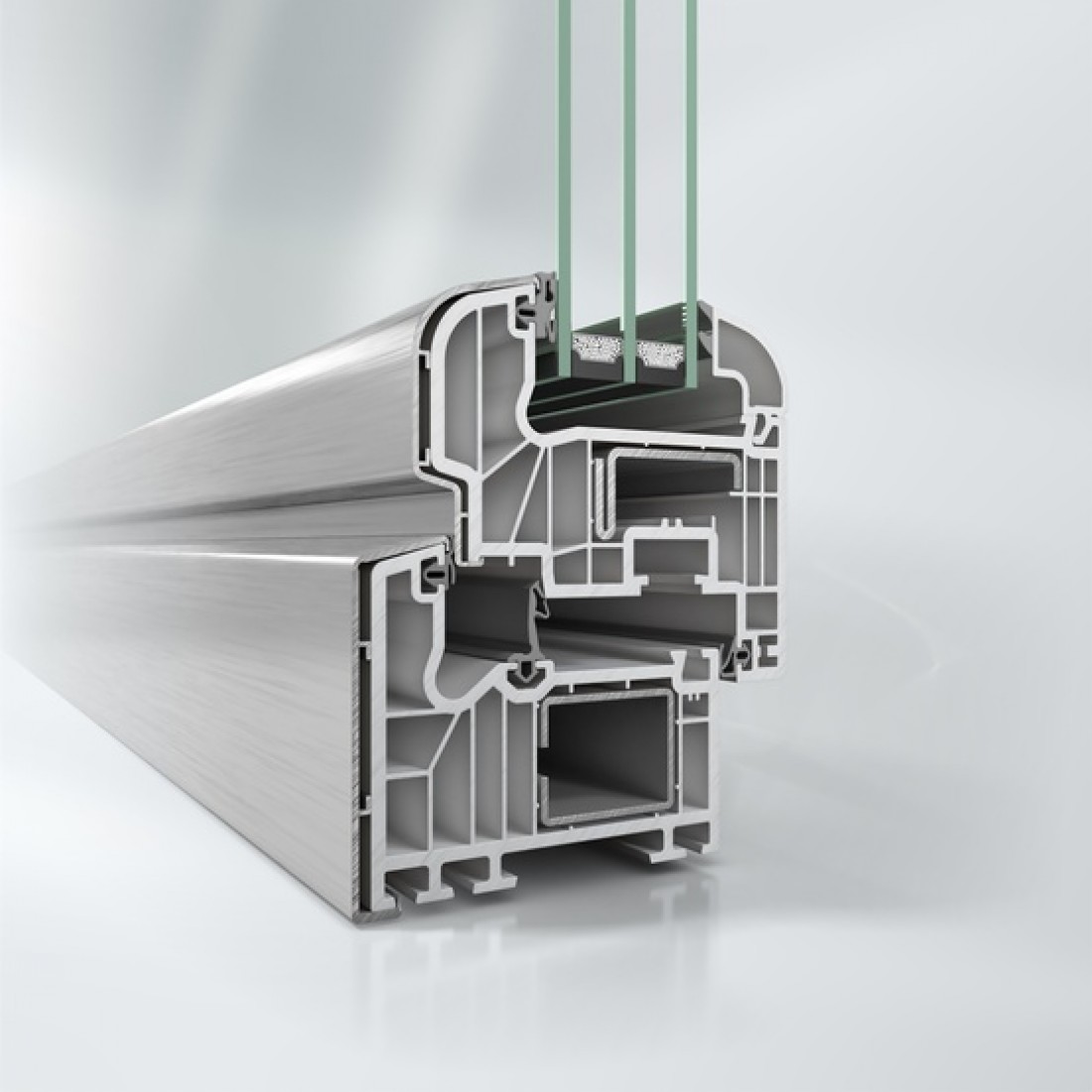 PVC PROFILS SCHÜCO CORONA SI 82 - CORONA SI 82